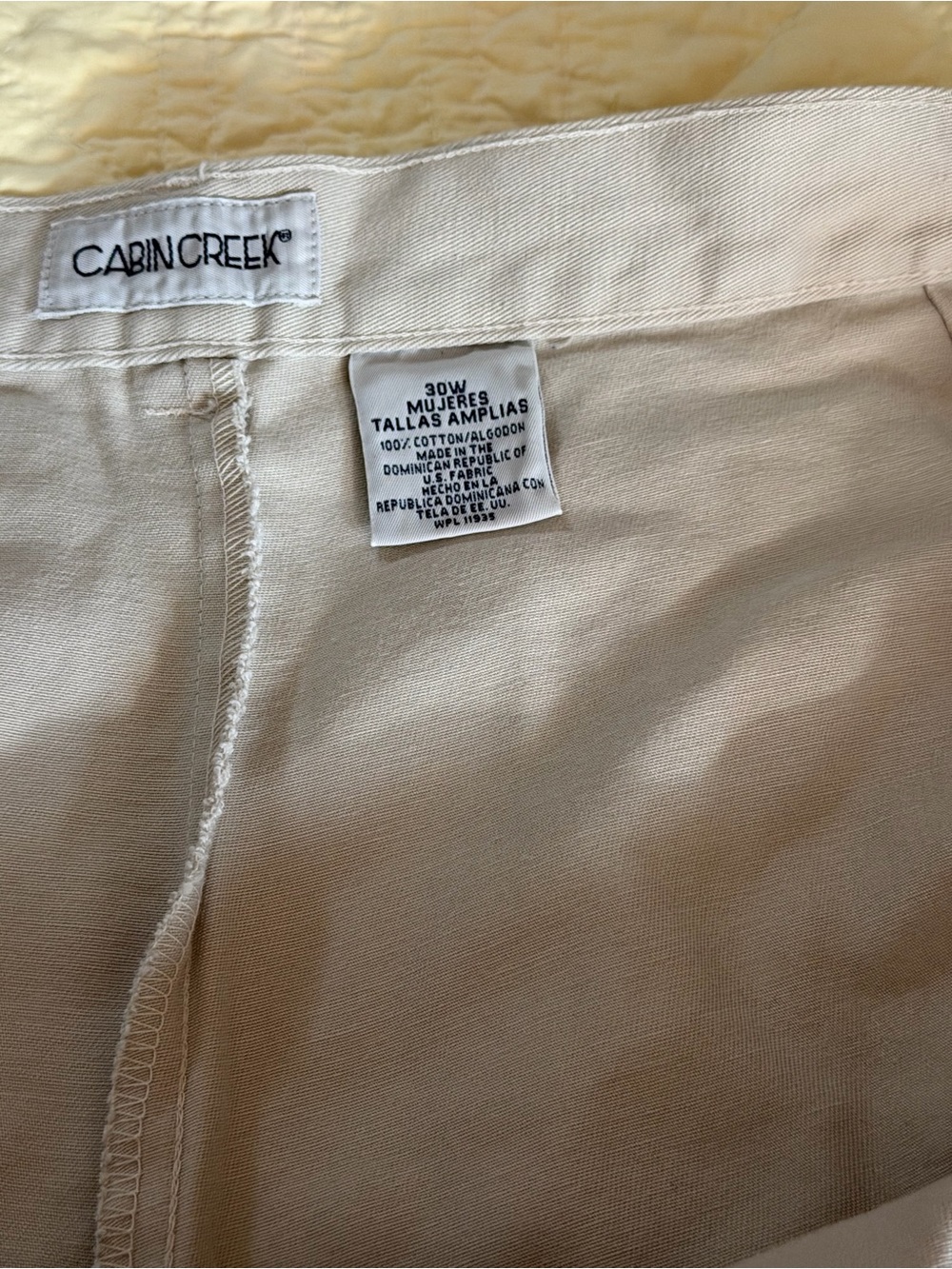 Cabin Creek woman’s size 30W Cotton shorts - Picture 4 of 4